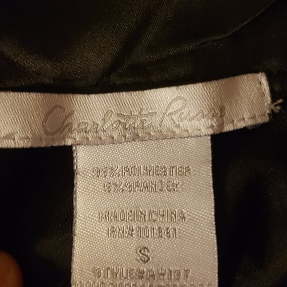 Black Sequence Tank Top (formal) - Picture 3 of 4